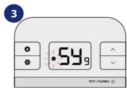 Salus RT310SR - RT310TX thermostat pairing with few other receivers - 7