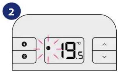 Salus RT310SR - Heat/Cool mode \* - 3