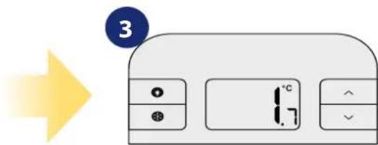 Salus RT310SR - First power up sequence and configuration - 4