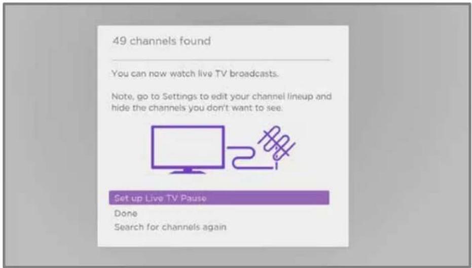Element EQ650AB50R - How do I set up the TV tuner? - 6