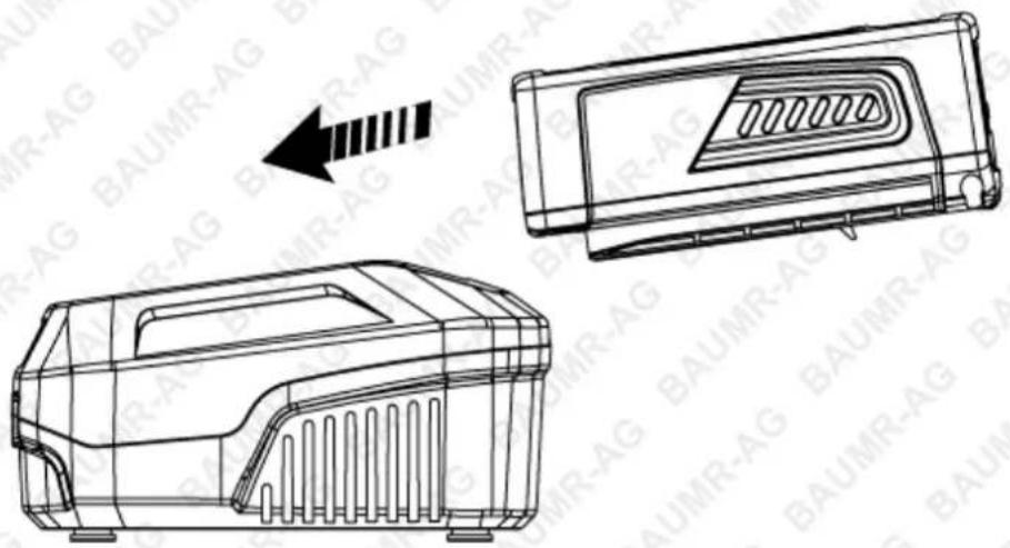 Baumr-AG 650CX - Charging the Battery Pack - 1