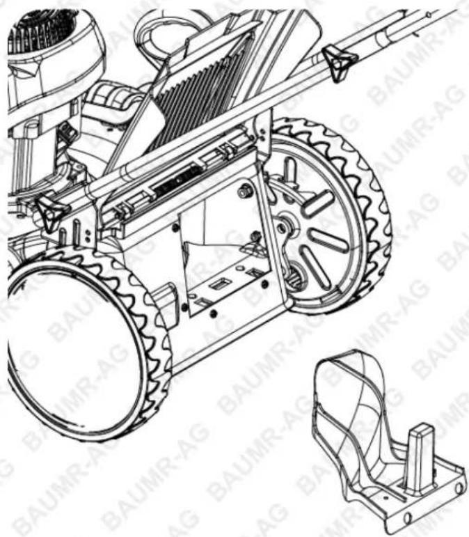 Baumr-AG 650CX - Assembling the Mulching Plug - 1