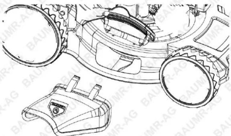 Baumr-AG 650CX - Assembling the Side Discharge Chute - 1