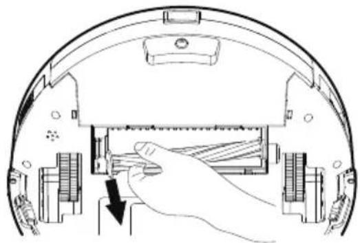 Tesvor S6 TURBO - Clean the Rolling Brush - 2