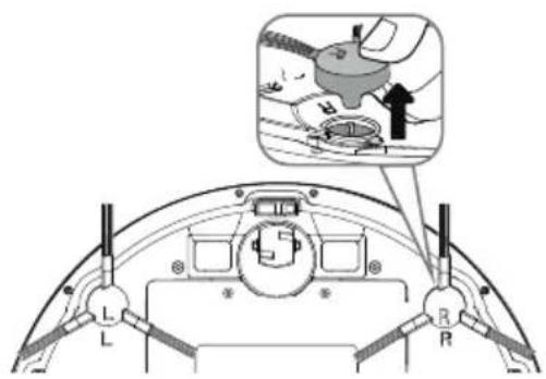 Tesvor S6 TURBO - Replace the Side Brushes - 1