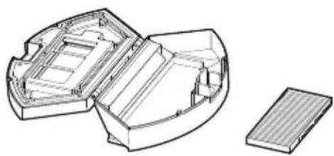 Tesvor S6 TURBO - Clean the box and Filters - 2
