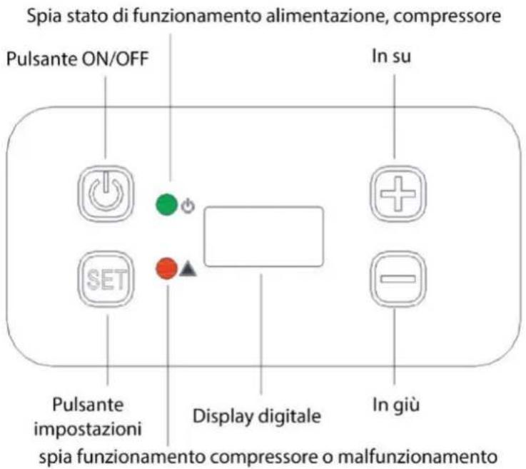 Vitrifrigo VF75P - Panello di comando - 1