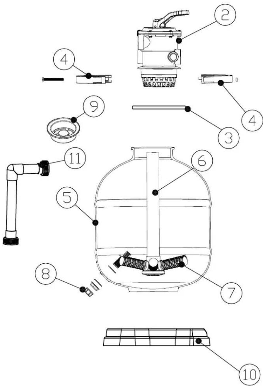 Swim & Fun Filter System Pro Classic 600 - Wichtig - 1