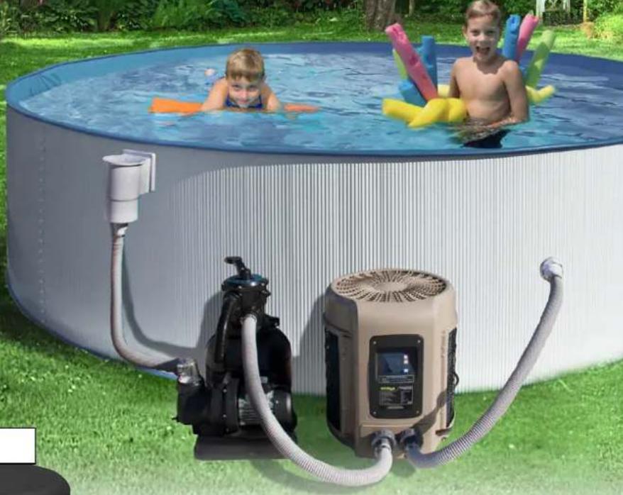 Swim & Fun Filter System Pro Classic 600 - HEAT PUMPS PLUG & PLAY - 2
