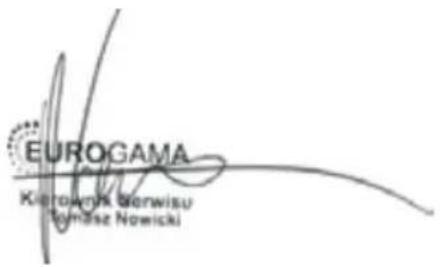 EUROGAMA Kierczynka Werwisu Tomise Nowicki