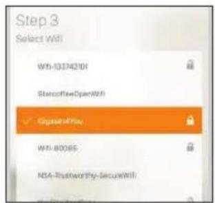 Step 3 Select Wifi WiFi-133742101 StarcoffeeOpenWifi Organise4Plus WiFi-80085 NDA-Trustworthy-SecuWifi