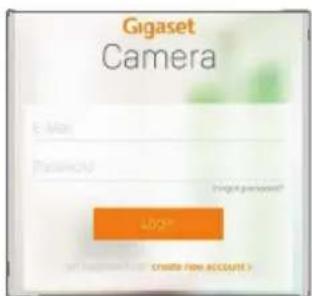 Gigaset Camera E-Mail Password OK/ Cancel