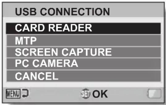 SANYO Xacti VPC-CG21GX - Select "COMPUTER", and press the SET button. - 1