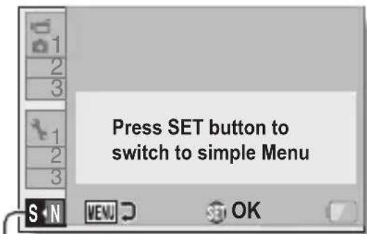 SANYO Xacti VPC-CG21GX - Select the operating mode icon, and press the SET button. - 2