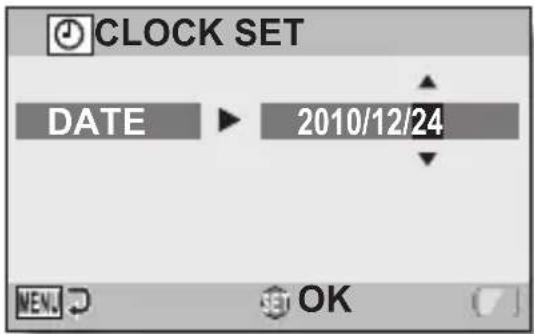 SANYO Xacti VPC-CG21GX - Set the date. - 1