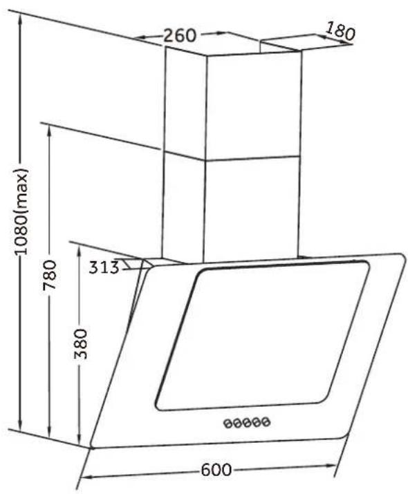 PKM 9041-60 XBG - Technische Zeichnung/technical drawing - 1