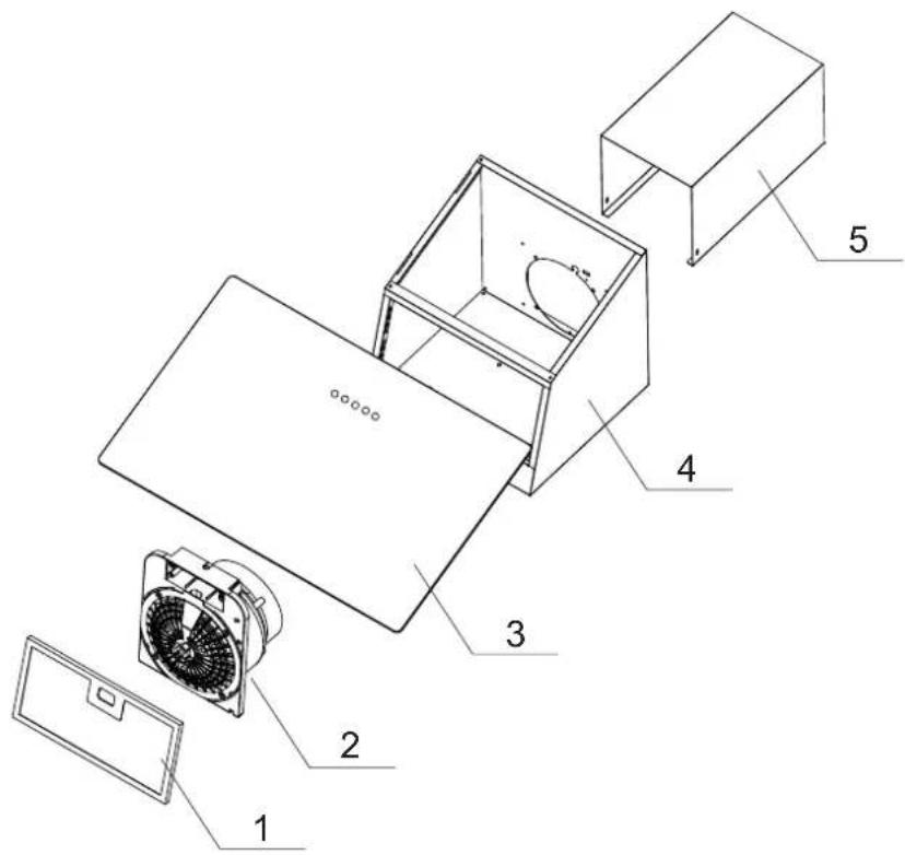 PKM S30-2000 K - Main components - 1