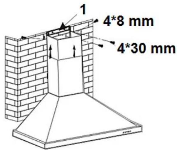 PKM S30-2000 K - Installation of the chimney - 3