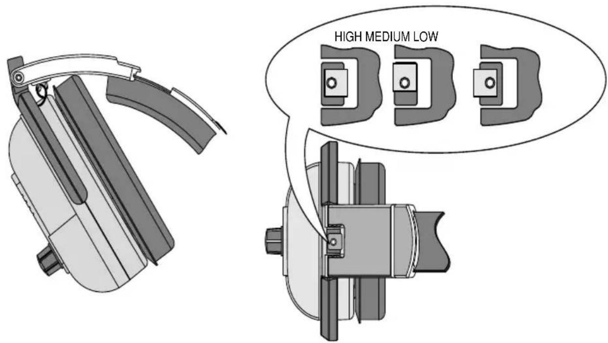 Telex Echelon 20 - Headband Pressure Adjustments - 1