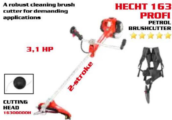 Hecht GG 2500 - PETROL BRUSHCUTTERS - 4
