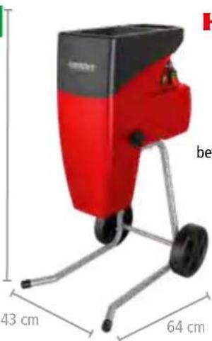 Hecht GG 2500 - ELECTRIC SHREDDERS - 7