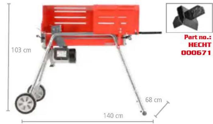 Hecht GG 2500 - WEDGE SPLITTERS - 3