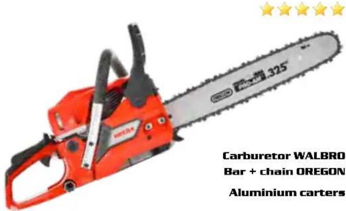 Hecht GG 2500 - PETROL CHAINSAWS, ACCESSORIES - 1