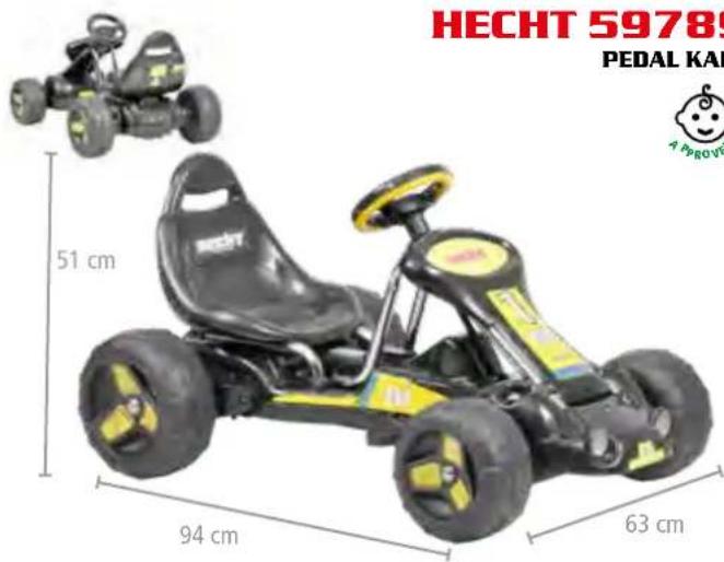 Hecht GG 2500 - PEDAL CARS - 6