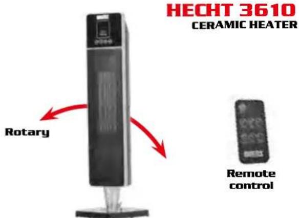 Hecht GG 2500 - HEATERS - 3