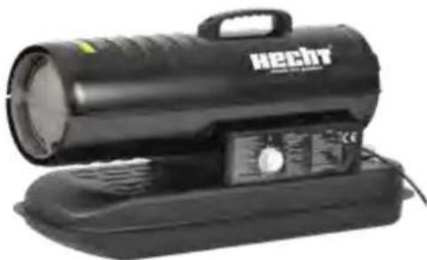 Hecht GG 2500 - DIESEL HOT AIR TURBINE - 1