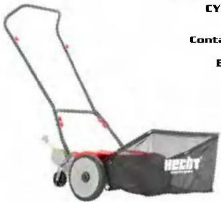 Hecht GG 2500 - CYLINDER AND ELECTRIC LAWN MOWERS - 15