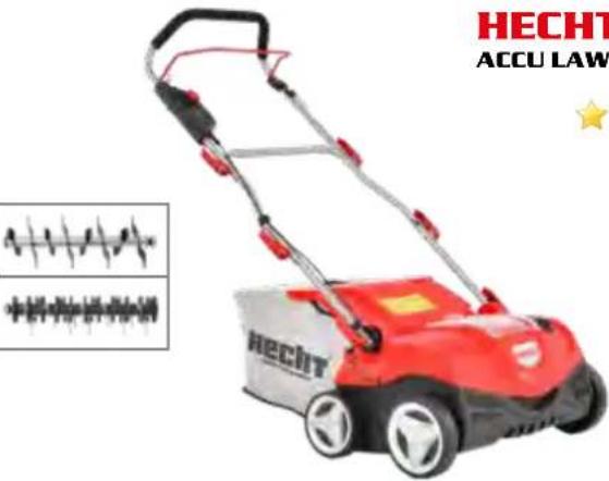 Hecht GG 2500 - ELECRTIC AND ACCU LAWN AERATORS - 61