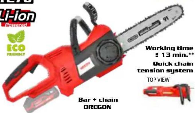 Hecht GG 2500 - ACCU CHAINSAWS - 5