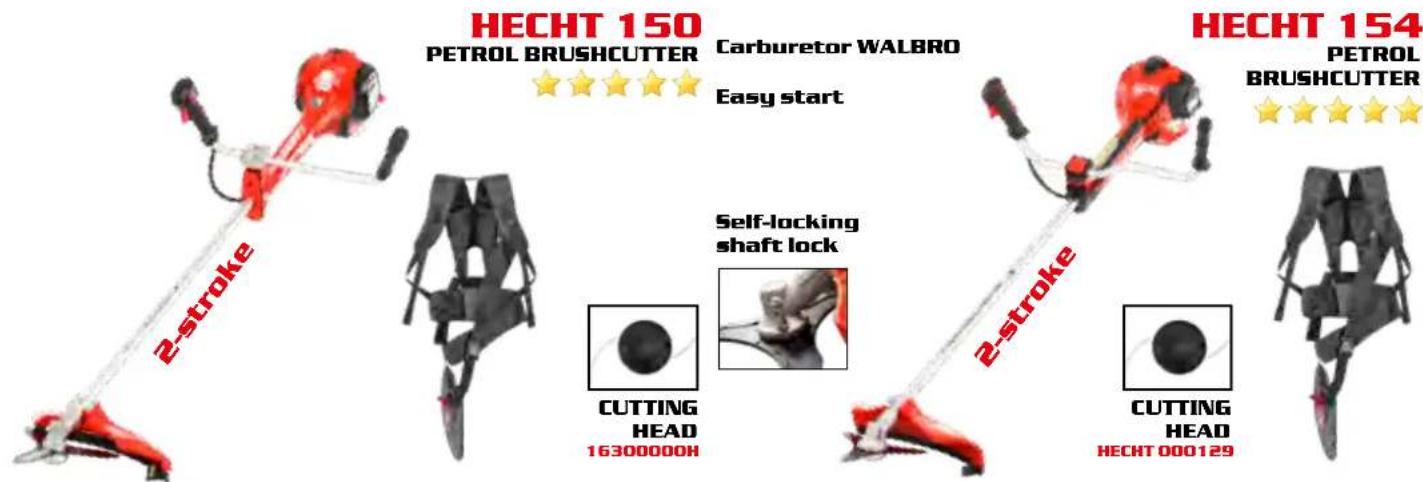 Hecht GG 2500 - PETROL BRUSHCUTTERS - 3