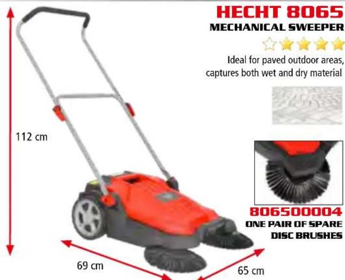 Hecht GG 2500 - SWEEPERS, ACCESSORIES - 1