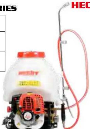 Hecht GG 2500 - ACCU AND PETROL SPRAYERS, GARDEN PUMP - 6