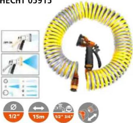 Hecht GG 2500 - EXTENTIONS, GUNS AND HOSES - 9