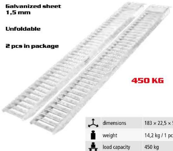 Hecht GG 2500 - LOADING RAMP - 1