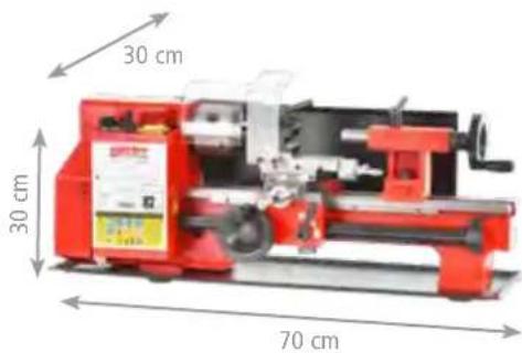 Hecht GG 2500 - HECHT 8410 ELECTRIC MINI LATHE - 1