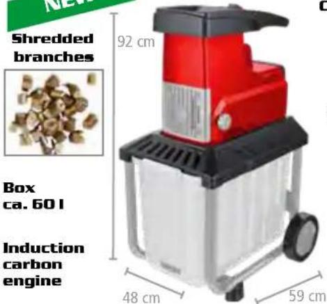 Hecht GG 2500 - Silent CYLINDER SHREDDER - 1
