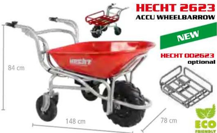 Hecht GG 2500 - CONCRETE CUTTER, DUMPERS - 6