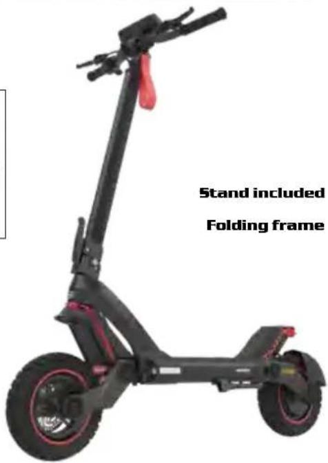 Hecht GG 2500 - FOLDABLE E-SCOOTER - 15