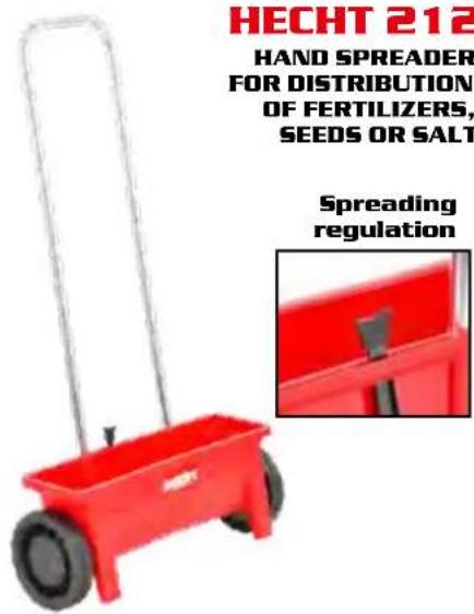 Hecht GG 2500 - SWEEPERS, SPREADERS - 9