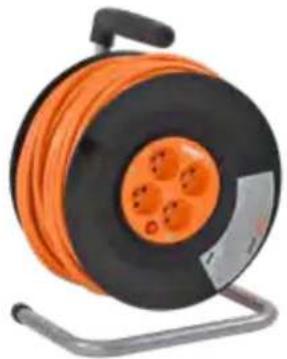 Hecht GG 2500 - CABLE REEL WITH 4 SOCKETS - 1
