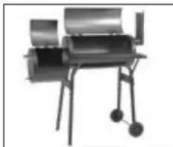 Hecht GG 2500 - CHARCOAL GARDEN GRILLS - 12