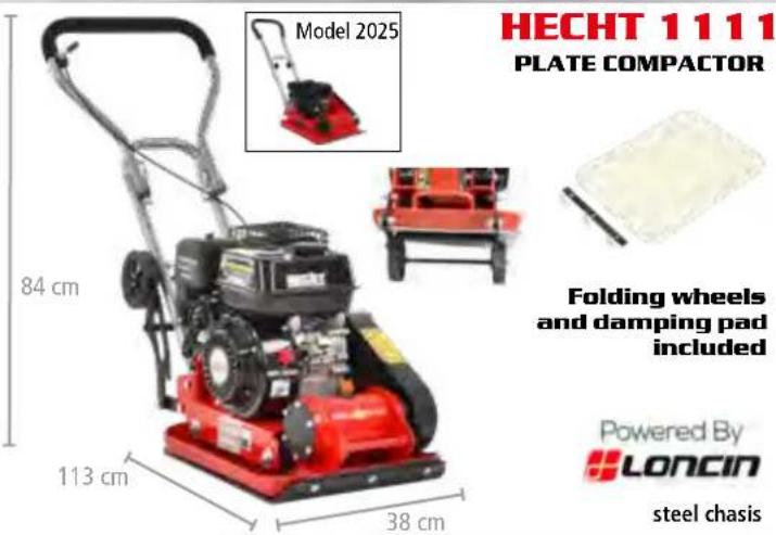 Hecht GG 2500 - COMPACTORS, CONCRETE CUTTERS - 1