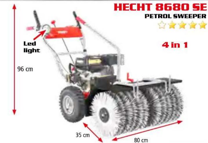 Hecht GG 2500 - SWEEPERS, SPREADERS - 1