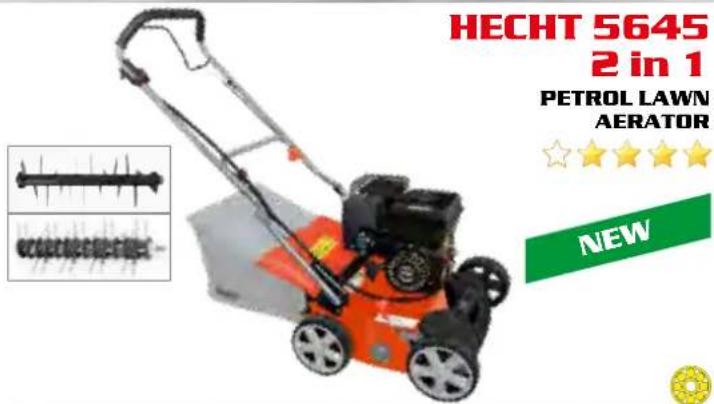 Hecht GG 2500 - PETROL LAWN AERATORS, ROLLER, RAMPS - 1