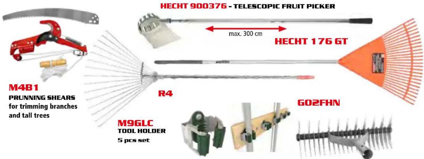Hecht GG 2500 - Length 18" - 3