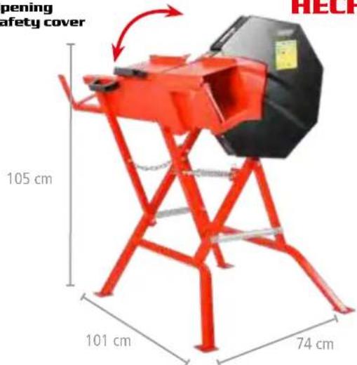 Hecht GG 2500 - LOG SAWS, LOG HORSES - 1